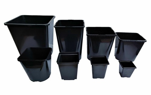 Square plant pot - 1, 11